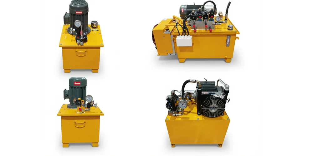 Hydraulic pump station